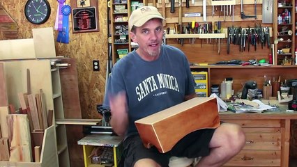 Make a bongo cajón: a plywood bongo drum. Free plans, easy woodworking project.
