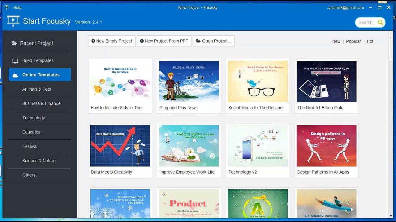 Using Free PPT to Video Converter Focusky to Distinguish Your Presentation