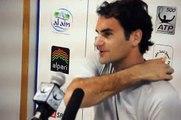 Post-match press conference with Roger Federer, QFs, Dubai Tennis Championships 2014