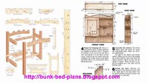 bunk bed plans Twin over full bunk bed plans