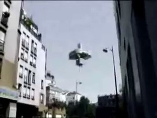 Area 51 Nasa UFO over PARIS