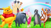 Funny Cartoon Finger Family | Winnie The Pooh Funny Song | Nursery Rhymes for Children