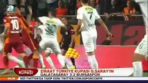Bursaspor 2-Galatasaray 3 (Özet) - 04 Haziran 2015 Perşembe / Türkiye Ziraat Kupası Final Özeti