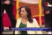 Exsecretario general de Nacionalismo en Venezuela descartó haber enviado dinero a Perú