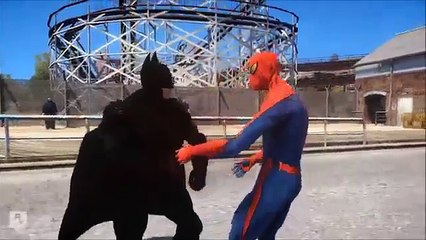 SPIDERMAN VS BATMAN   THE AMAZING SPIDER MAN