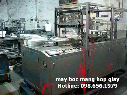 máy bọc màng hộp thuốc lá, máy bọc màng trong suốt, máy bọc màng hộp giấy