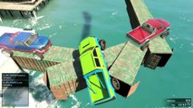 GTA 5 IMPOSSIBLE RACE | Cars Failing on Floating Race | GTA Online Funny Montage