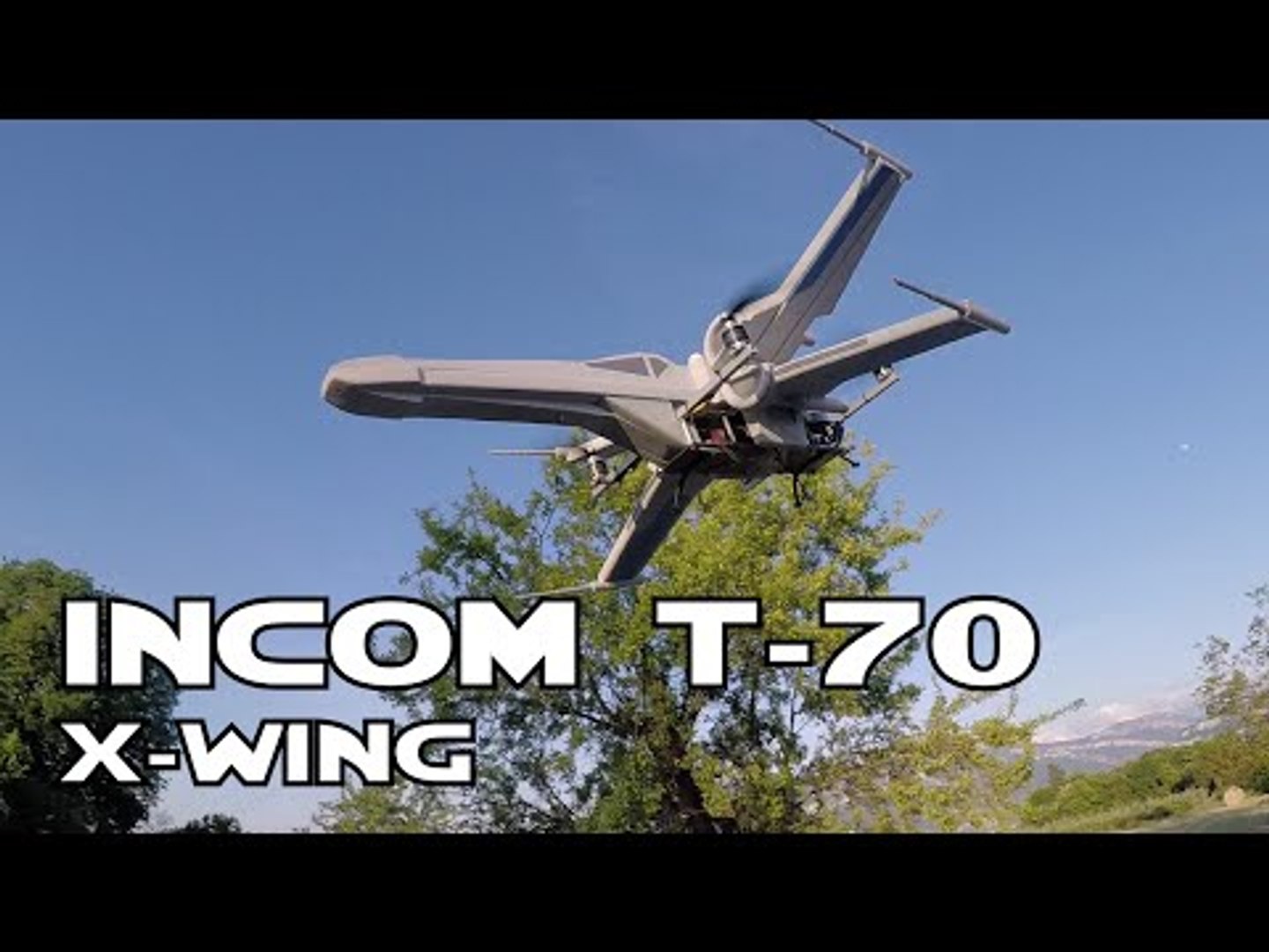 Un homme construit un Drone X-Wing - Vidéo Dailymotion