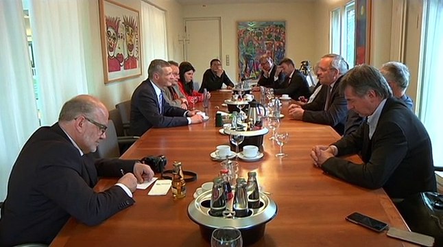 Mirabelle TV à Berlin - Conférence de presse organisée par le CD57 et le Saarland