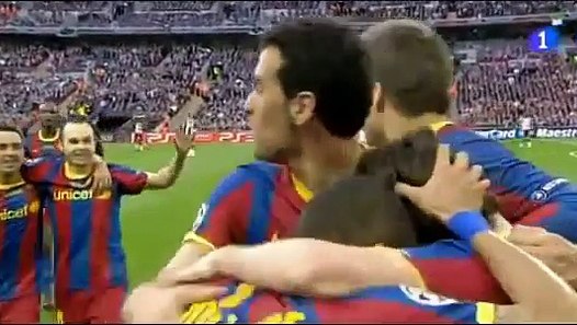 Chung kết Champions League 2010-2011: Barcelona 3-1 Man Utd - Video