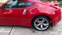 Meguiars NXT Insane Shine Tire Coating test review results. Before and after on my 370z.