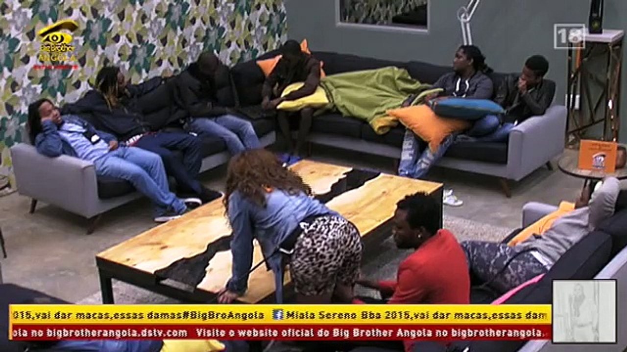 Big brother Angola - Massagem para descontrair