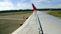 Southwest 737-7H4 Takeoff Indianapolis International Airport