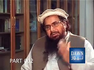 Hafiz Muhammad Saeed in Dawn News with Azaz Syed - 2 (10-02-12)