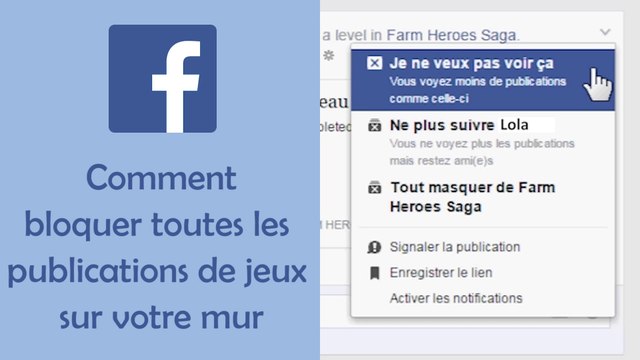 Astuce Facebook - Comment bloquer les invitations et les notifications à des jeux