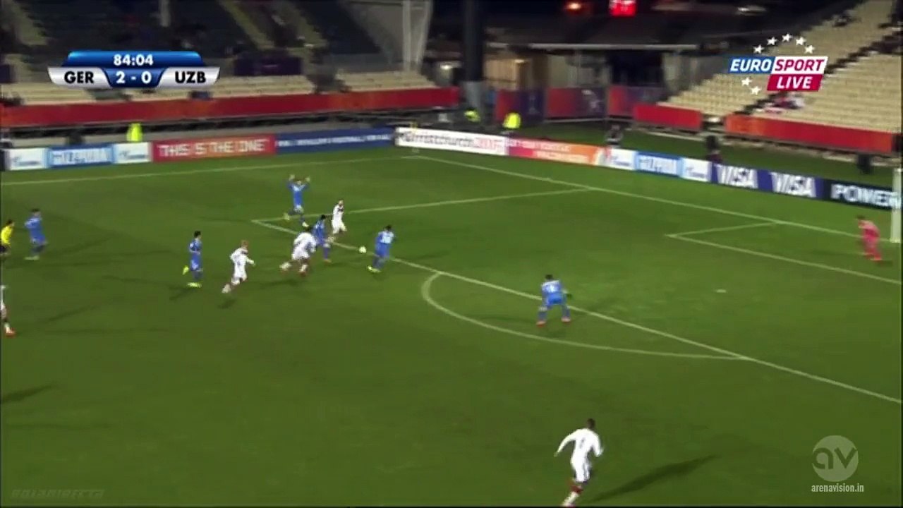 3-0 Marc Stendera Goal - Germany vs Uzbekistan FIFA U20 World Cup 04.06.2015