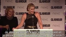 Ce discours hilarant (et feministe) de l'actrice Amy Schumer montre pourquoi cette comique devrait être connue en France