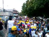 MARCHA  POR LOS DERECHOS HUMANOS EN VENEZUELA