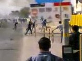 احتجاجات اثر قتل السلطات لشاب بحريني بواسطة مسيلات الدموع