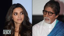 Big B Reacts to his fight with Deepika Padukone