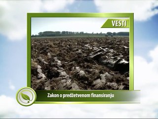 VESTI - Zakon o predžetvenom finansiranju