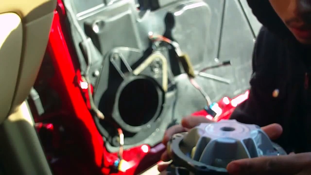 chevy trailblazer speaker install!!!