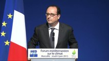 Discours lors du forum MEDCOP21