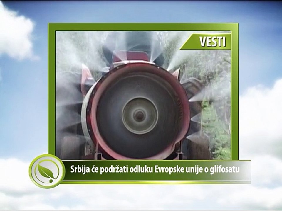 VESTI - Srbija će podržati odluku Evropske unije o glifosatu