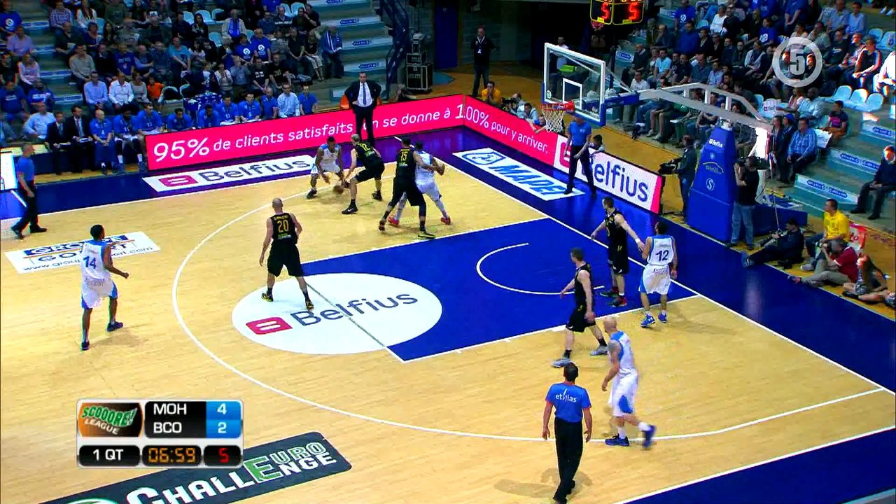 Highlights FR (game 4) / Mons-Hainaut - BC Oostende