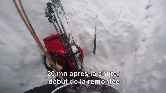24-05-2015 Chute en crevasse a ski et secours sur le glacier