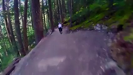 Une descente en VTT qui tourne mal