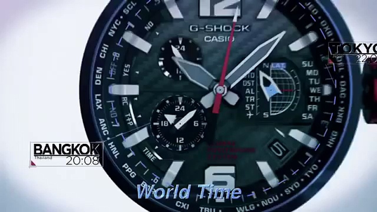 G-SHOCK GPW1000 Series GPS HYBRID WAVECEPTOR