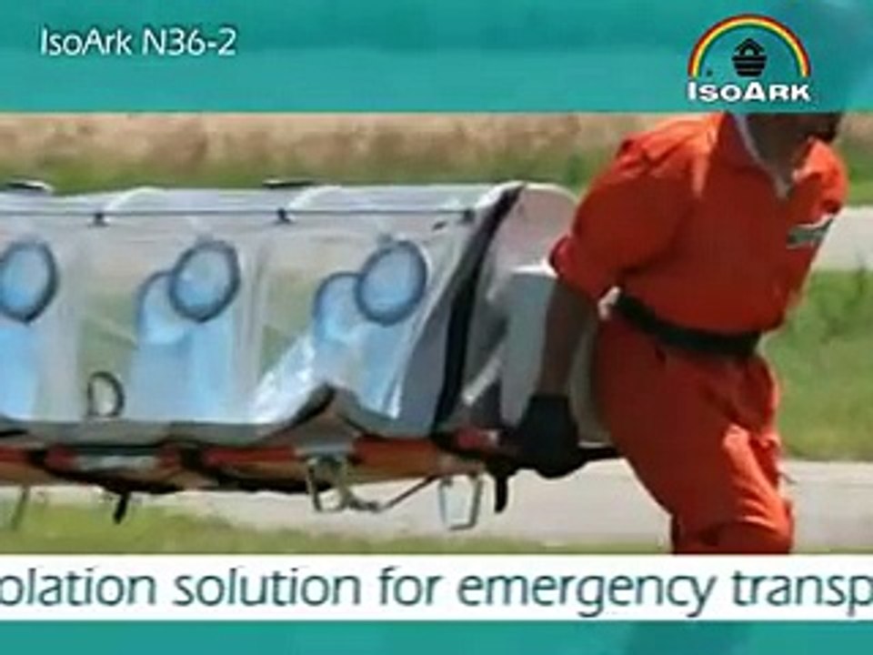IsoArk N36-2 - The Negative Pressure Isolation Chamber for ambulance vehicles and helicopters