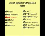 Learn German # 5b - Asking Questions (with german question words)
