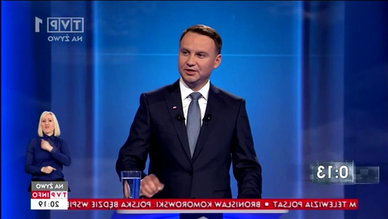 Debata Duda - Komorowski, cz. 2 (armia, bezrobocie)