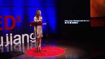 My journey from fashion to dance: Flora Zeta Cheong-Leen at TEDxQujiang