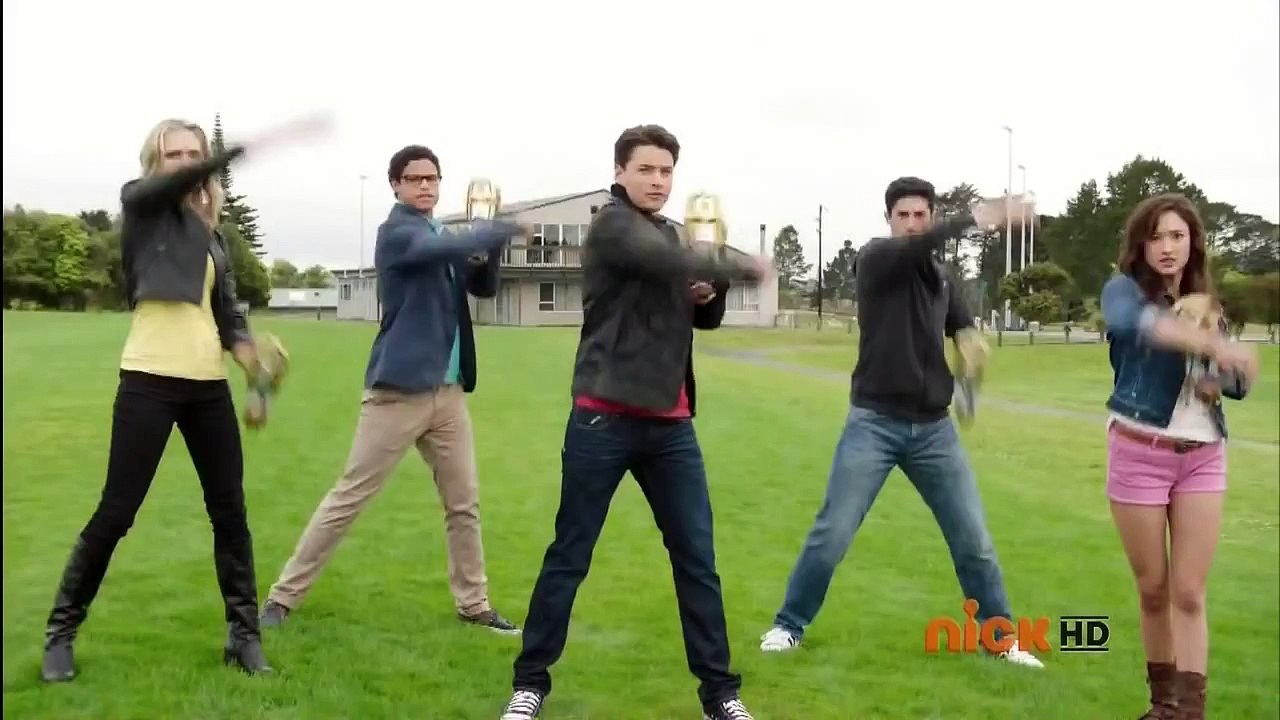 Power Rangers Megaforce - Rangers Morph 4 (HD)