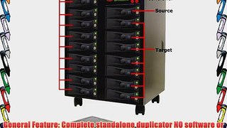 SySTOR 1:16 SATA Hard Disk Drive / Solid State Drive (HDD/SSD) Clone Duplicator/Sanitizer -