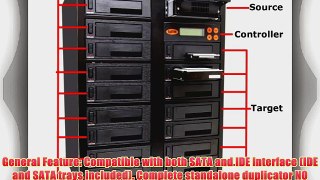 SySTOR 1:16 SATA/IDE Combo Hard Disk Drive / Solid State Drive (HDD/SSD) Clone Duplicator/Sanitizer