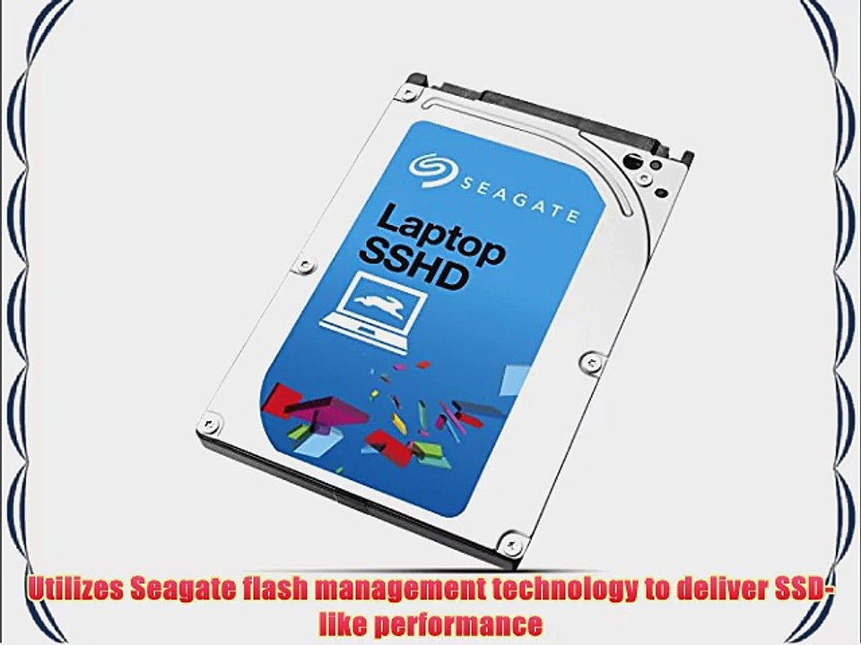 Seagate 1TB Laptop SSHD SATA 6Gb/s 64MB Cache 2.5-Inch Internal Bare Drive (ST1000LM014)