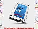 Seagate 4TB Desktop HDD SATA 6Gb/s 64MB Cache 3.5-Inch Internal Bare Drive (ST4000DM000)