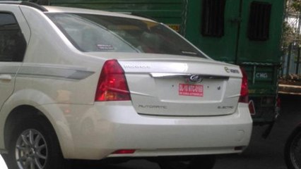 Mahindra Verito EV Spotted Ahead Of The Launch
