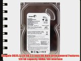 Seagate DB35.3 120GB UDMA/100 7200RPM 2MB IDE 3.5 Hard Drive