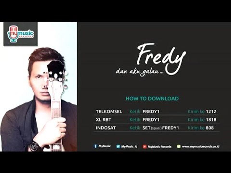 Fredy - Dan Aku Galau (Official Karaoke Video)