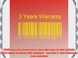 100GB Hard Disk Drive with 3 Years Warranty for Dell Latitude D620 Laptop Notebook HDD Computer