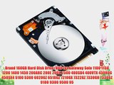 Brand 160GB Hard Disk Drive/HDD for Gateway Solo 1100 1150 1200 1400 1450 200ARC 200E 200X