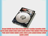 Brand 500GB Hard Disk Drive/HDD for Toshiba Satellite A105-S2141 A105-S4001 A105-S4011 A135-S4447