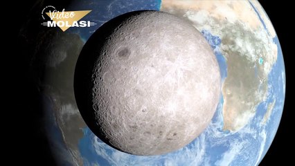 NASA'NIN AYIN GÖRÜNMEYEN YÜZÜNDEN ÇEKTİĞİ VİDEO