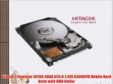 Hitachi Travelstar 5K100 40GB ATA-6 2.5IN 5400RPM Mobile Hard Drive with 8MB Buffer