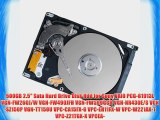 500GB 2.5 Sata Hard Drive Disk Hdd for Sony VAIO PCG-61913L VGN-FW260J/W VGN-FW490JFH VGN-FW599GGB